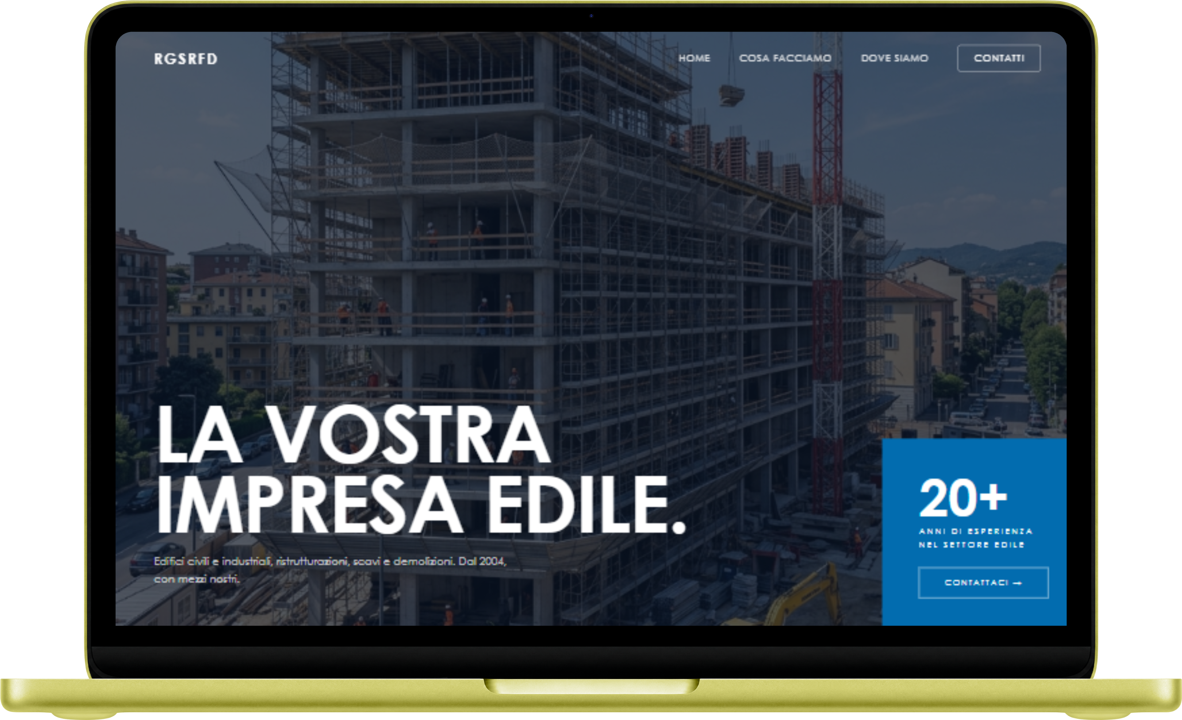 Siti Web & E-Commerce - Mockup Computer Desktop